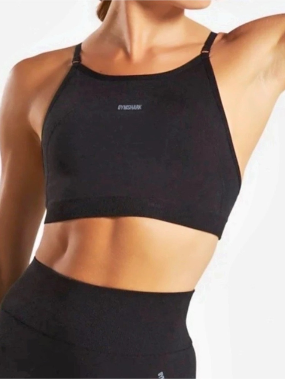 Gymshark Flex Strappy Sports Bra Black